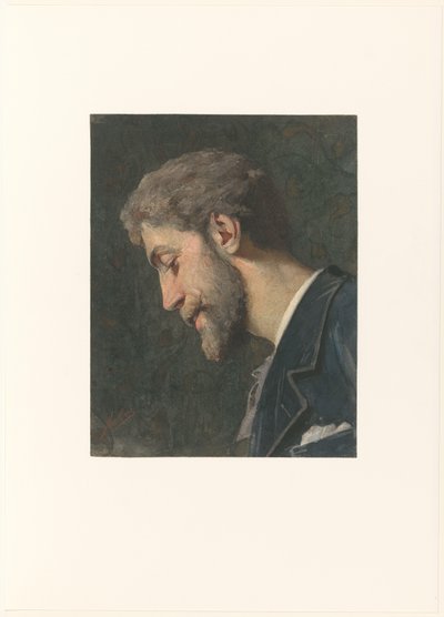Porträtt av George Hendrik Breitner av Nicolaas van der Waay (signed by artist)