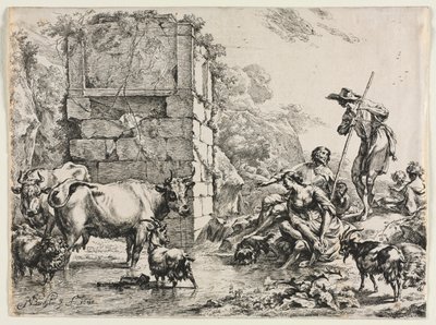 Kodrickandet av Nicolaes Berchem