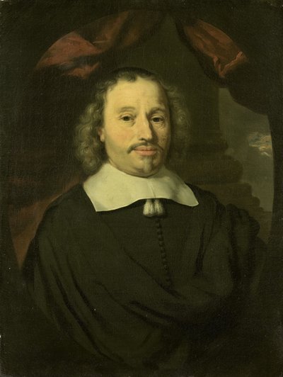 Porträtt av Hendrick Wijnands (1601/02-1676) av Nicolaes Maes (copy after)