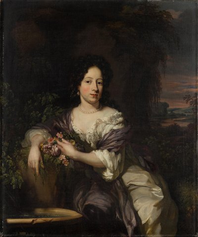 Madelena de la Court (1662-1712) av Nicolaes Maes