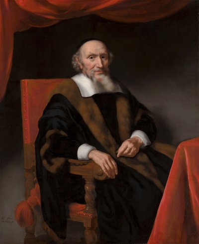 Porträtt av Jacob Trip av Nicolaes Maes