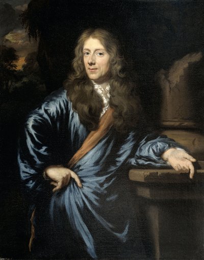 Porträtt av Willem Pottey av Nicolaes Maes