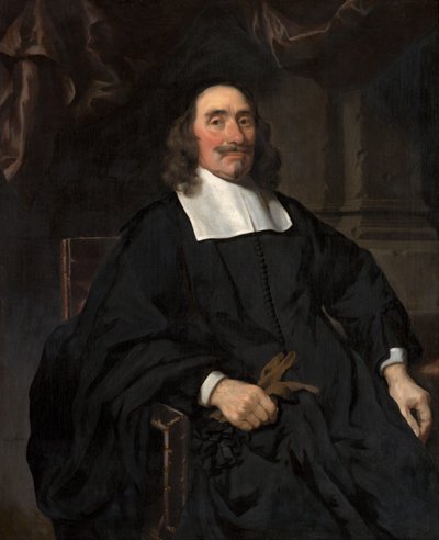 Porträtt av en herre av Nicolaes Maes