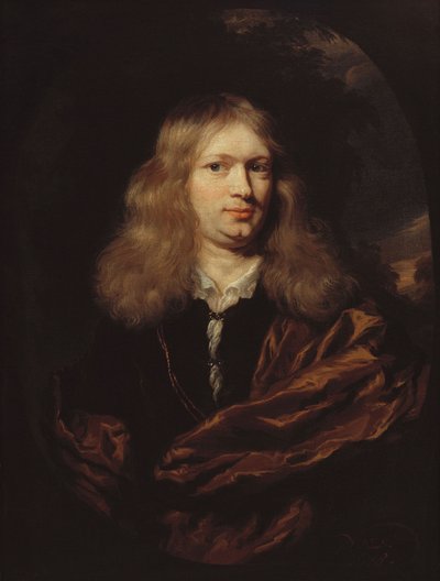 Porträtt av en ung man av Nicolaes Maes