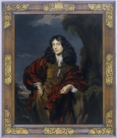 Porträtt av en ung man av Nicolaes Maes