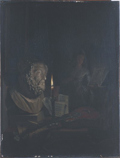Allegori om musik och poesi av Nicolaes Muys