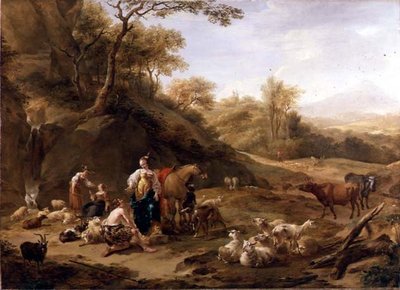"Granida och Daifilo" av Nicolaes Pietersz. Berchem