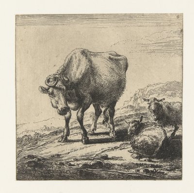 Ko och två får Kor (serietitel) av Nicolaes Pietersz Berchem