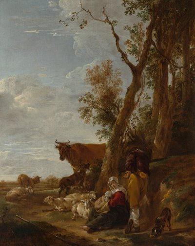 Vila, 1644. av Nicolaes Pietersz. Berchem