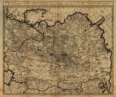 Tartary, eller The Empire of the Great Khan av Nicolaes Witsen