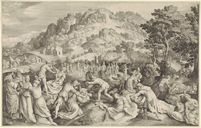 Barnmord i Betlehem av Nicolaes de Bruyn