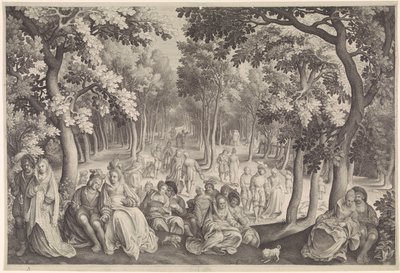 Kärlekens trädgård av Nicolaes de Bruyn