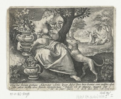 luktsinne Fem sinnen (serietitel) av Nicolaes de Bruyn