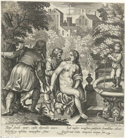 Susanna och de äldre av Nicolaes van Geelkercken