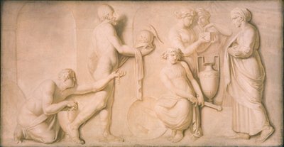 Akilles och Lycomedes döttrar av Nicolai Abildgaard