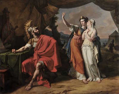 Iphigenia i Aulides av Nicolas Andre Monsiau