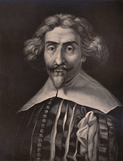 Miguel de Cervantes, spansk författare, 1800-talet 1894 av Nicolas Auguste Leisnier