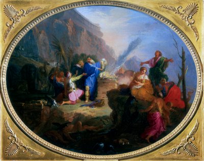 Noahs offer, c1688-1736 av Nicolas Bertin
