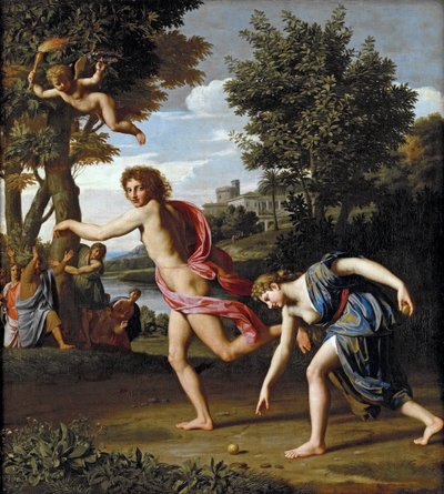 Hippomenes och Atalanta av Nicolas Colombel