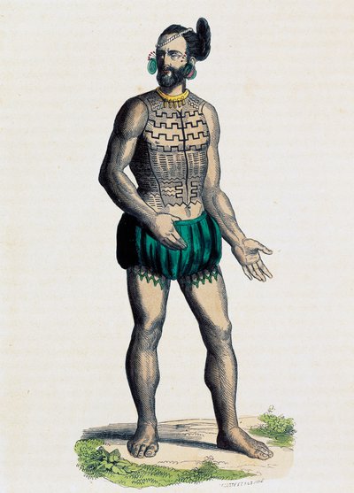 Infödd från Romanzoff Archipelago (Oceanien) av Nicolas Dally