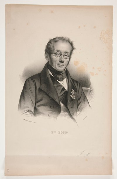 Porträtt av [baron Fran?ois-Joseph] Bosio av Nicolas Eustache Maurin