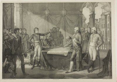 Léobens fördrag av Nicolas Henri Jacob