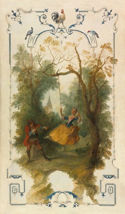 Gungan, c. 1723-1727. av Nicolas Lancret