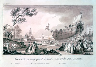 Utan titel, c1750-1810 av Nicolas Marie Ozanne