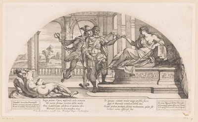 Odysseus med Circe Berättelser från Odysséen (serietitel) av Nicolas Mignard