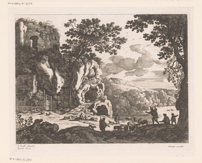 Cephalus en Procris av Nicolas Perelle