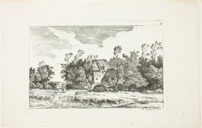 Landscape, från Second Landscape Notebook av Nicolas Perignon