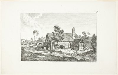 Landscape, från Second Landscape Notebook av Nicolas Perignon