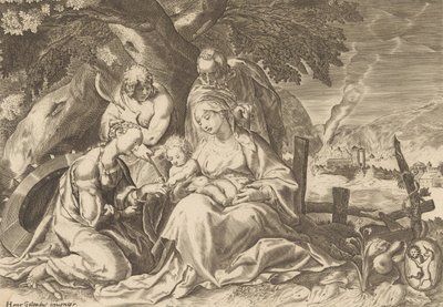 Sankta Katarinas trolovning. av Nicolas Perrey