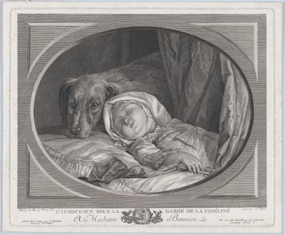 Oskuld bevakad av trofasthet, 1761-1831., 1761-1831. av Nicolas Ponce