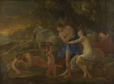 Cephalus och Aurora, ca 1630 av Nicolas Poussin