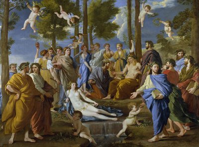 Parnassus, 1631 av Nicolas Poussin