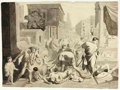 Ashtodpest av Nicolas Poussin