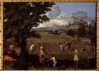 Sommar eller Rut och Boas av Nicolas Poussin