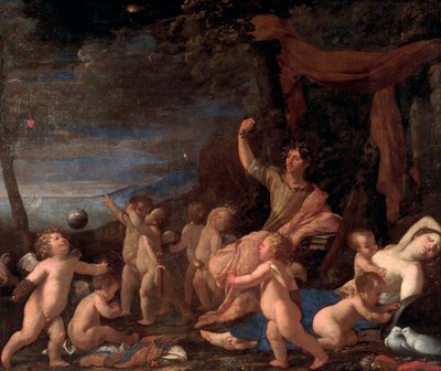 Ovidius triumf (olja på duk) av Nicolas Poussin