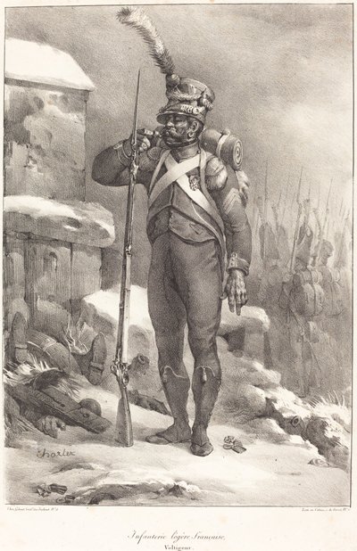 Franskt lätt infanteri, Voltigeur av Nicolas Toussaint Charlet