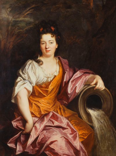 Marie-Therese de Bourbon, prinsessan av Conti av Nicolas de Largillière