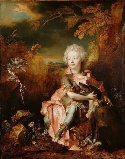 Porträtt av en pojke i kostym. Omkring 1710-1714 av Nicolas de Largillière