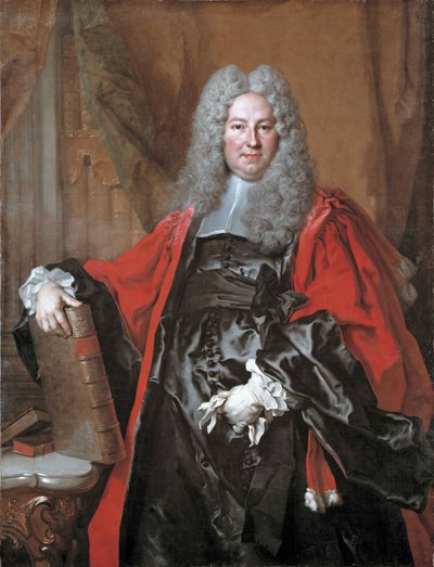 Porträtt av Barthélemy-Jean-Claude Elev av Nicolas de Largillière