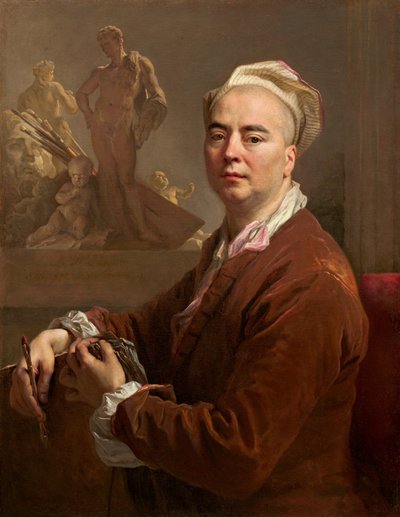 Självporträtt, 1707. av Nicolas de Largillière