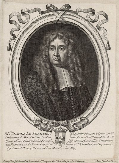 Claude Le Peletier av Nicolas de Larmessin