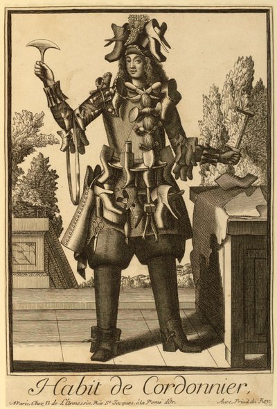 Skomakarens kostym [Skomakaren] av Nicolas de Larmessin II