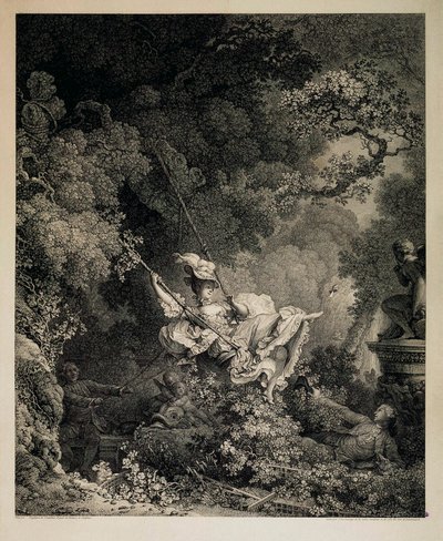 En gungas lyckliga möjligheter, 1782. av Nicolas de Launay