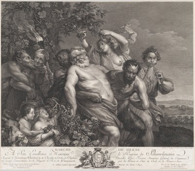 Silenus triumf, 1775-78., 1775-78. av Nicolas de Launay
