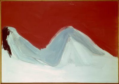 Liggande akt av Nicolas de Staël