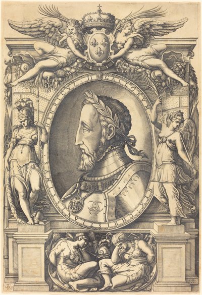 Henri II, kung av Frankrike av Nicolaus Beatrizet